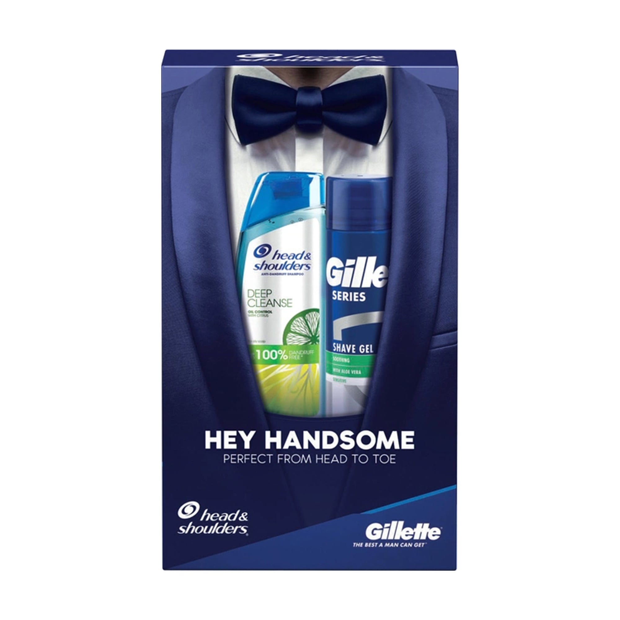 Уцінка! Подарунковий набір чоловічий (шампунь Head &amp; Shoulders, 300 мл + гель для гоління Gillette, 200 мл)